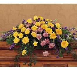 TF204-3 Eternal Hope Casket Spray