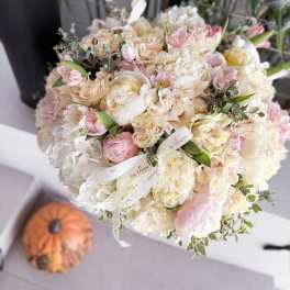 Ethereal Elegance Peonies Arrangement