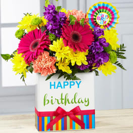 The FTD Birthday Brights Bouquet