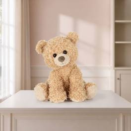 Curlie the Tan Teddy Bear (DB)