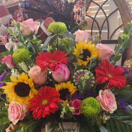 Happy Birthday Box by Barrio Logan Florist