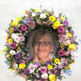 Wildflower Power Memorial Wreath