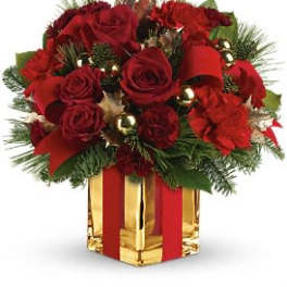 All Wrapped Up Bouquet by Teleflora
