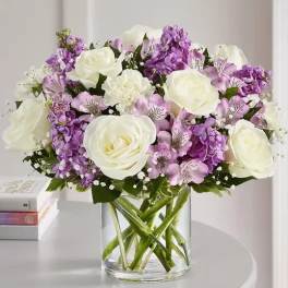 Lavender & White bouquet