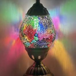Small Mosaic Lamp