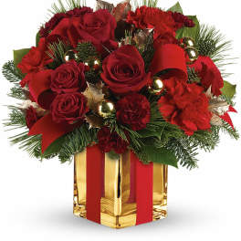 All Wrapped Up Bouquet by Teleflora