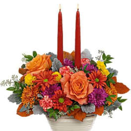 Teleflora's Rustic Chic Centerpiece