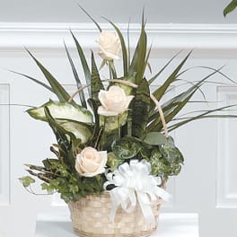 Angel Garden Basket