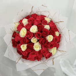 Mixed roses