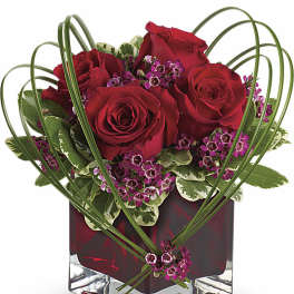 Sweet Thoughts Bouquet with Red Roses