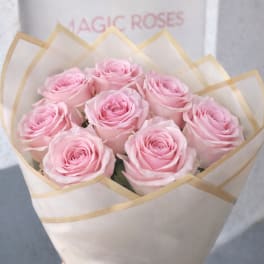 Elegant Pink Rose Bouquet