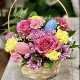POP OF SPRING EASTER BASKET