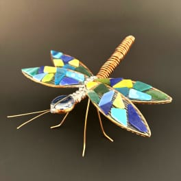 #A096 - "Water" Mosaic Dragonfly