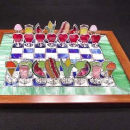 #A101 - Summer Picnic Chess Set
