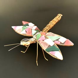 #A116 - "Earth" Mosaic Dragonfly