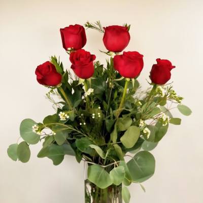 1/2 Dozen Long Stem Roses