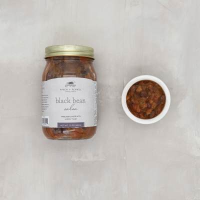 Finch + Fennel 17 oz. Black Bean Salsa