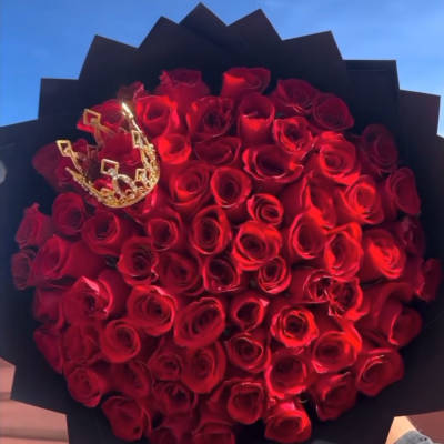 Love Bouquet - Large - Red Roses