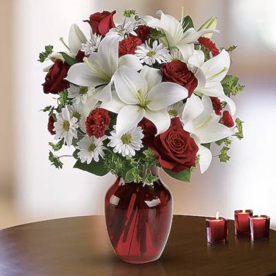 BE MY LOVE BOUQUET WITH RED ROSES