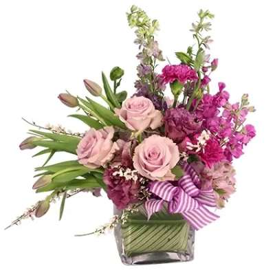 PURE RADIANCE FLOWER ARRANGEMENT