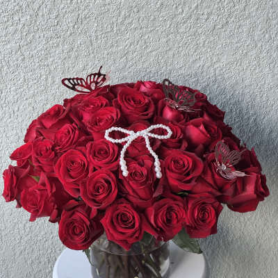 Three Dozen Red Roses