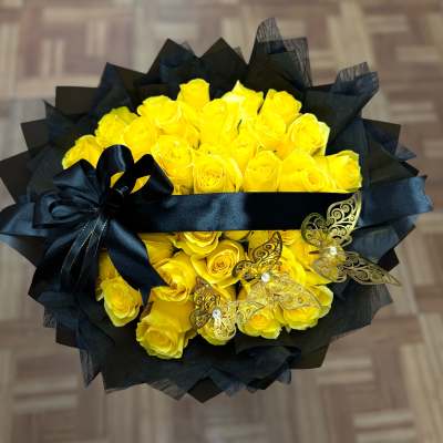 Yellow Roses Maxi Bouquet