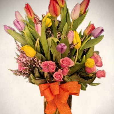 Springtime Elegance Vase