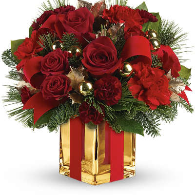 All Wrapped Up Bouquet by Teleflora