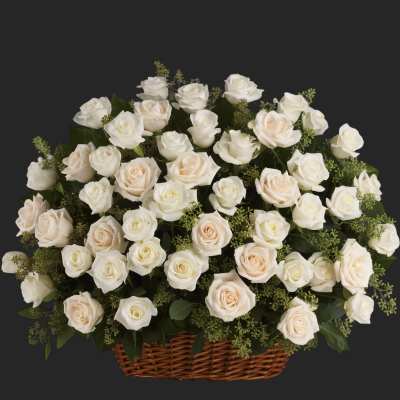 Bountiful Rose Basket