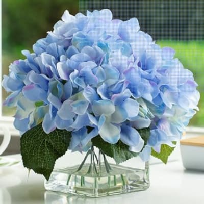 Blue Hydrangea Bouquet