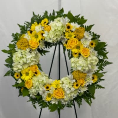 Vibrant Color Wreath