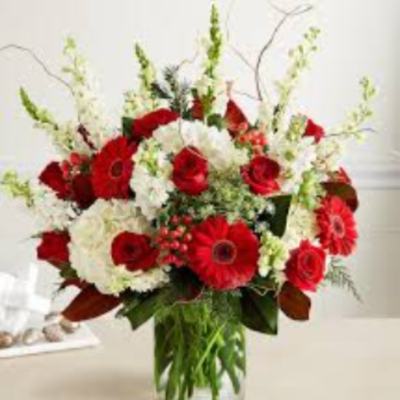HOLIDAY VASE ARRANGEMENT
