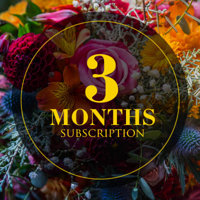 Monthly Flower Subscription - 3 Months