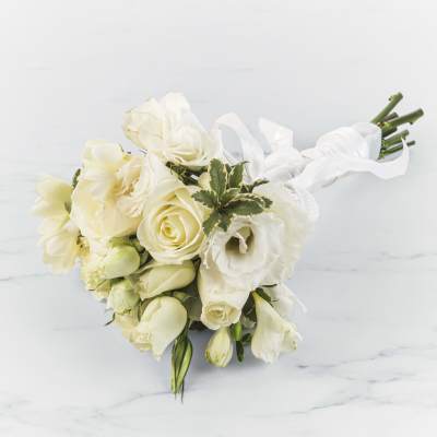 White Rose Bouquet by BloomNation™