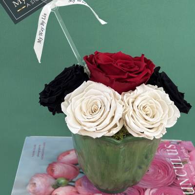 Mary. (PRESERVED ROSES)