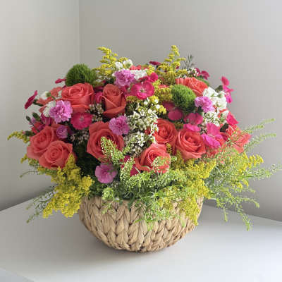Petal Symphony Basket