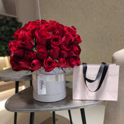 Eternal passion 50 roses