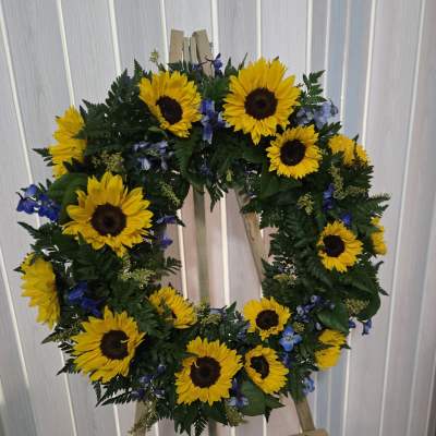 SUNFLOWER WREATH