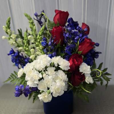 American honor bouquet