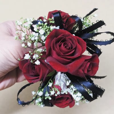Red Rose Corsage