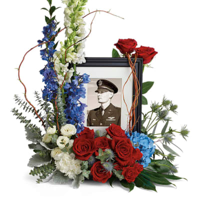 Always With Us Photo Tribute Bouquet