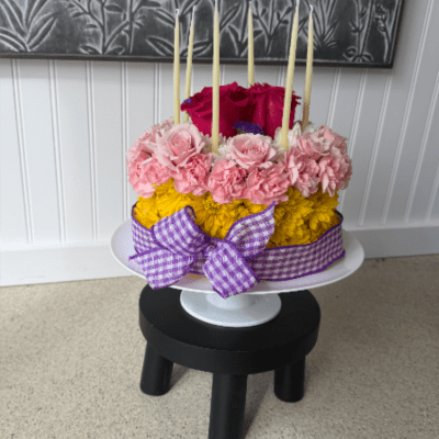 Floral Birthday Cake