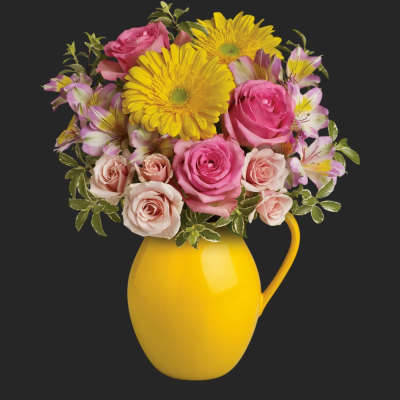 Sunny Day Pitcher Of Charm