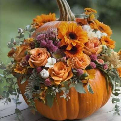 Golden Ember Pumpkin