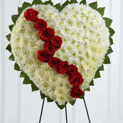 The Broken Heart Standing Spray