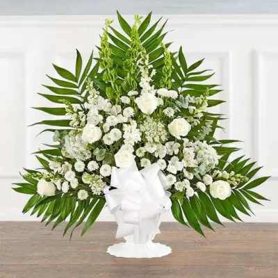 Tranquility Basket All White