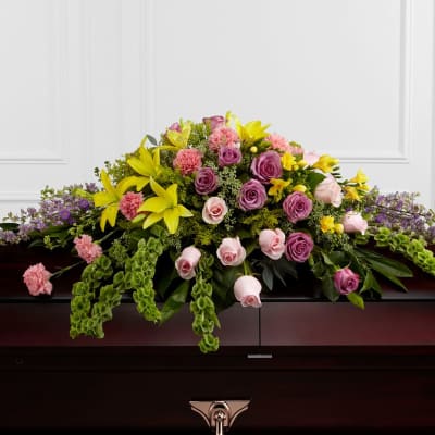 Forever Beloved Casket Spray