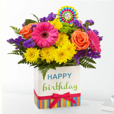 Birthday Brights Bouquet