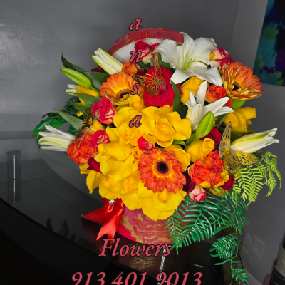 Bright Box Arragement