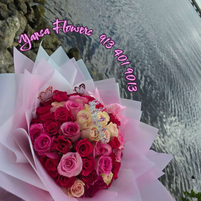 75 Mixed Pink Bouquet